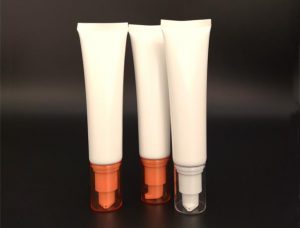 Cosmetic PE tube, lotion pump