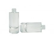 glass bottle, cream bottle