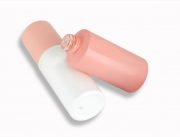 glass bottle, cream bottle