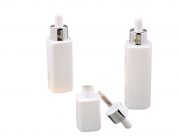 square dropper glass bottle