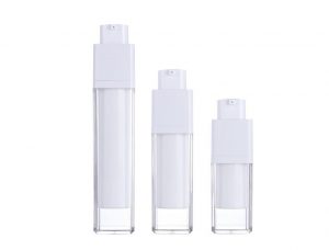square airless rotary pump bottle