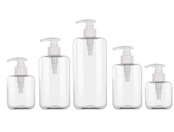 lotion pump PET bottles