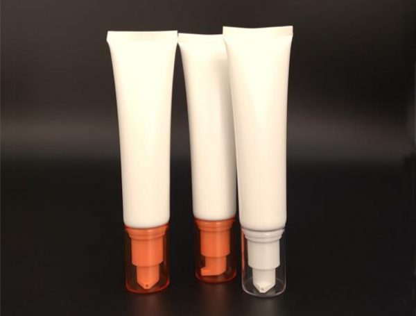 Cosmetic PE tube, lotion pump