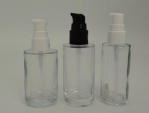 glass bottle, foundation